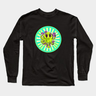 Alien Octopus Long Sleeve T-Shirt